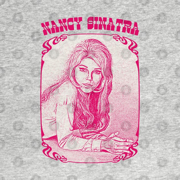 Nancy Sinatra // Retro Style Fan Design by DankFutura